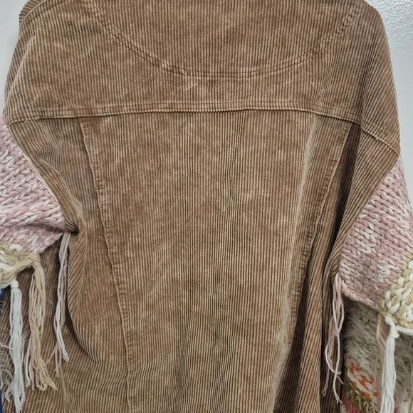 POL Women's Multicolor Corduroy Jacket - Picture 4 of 6